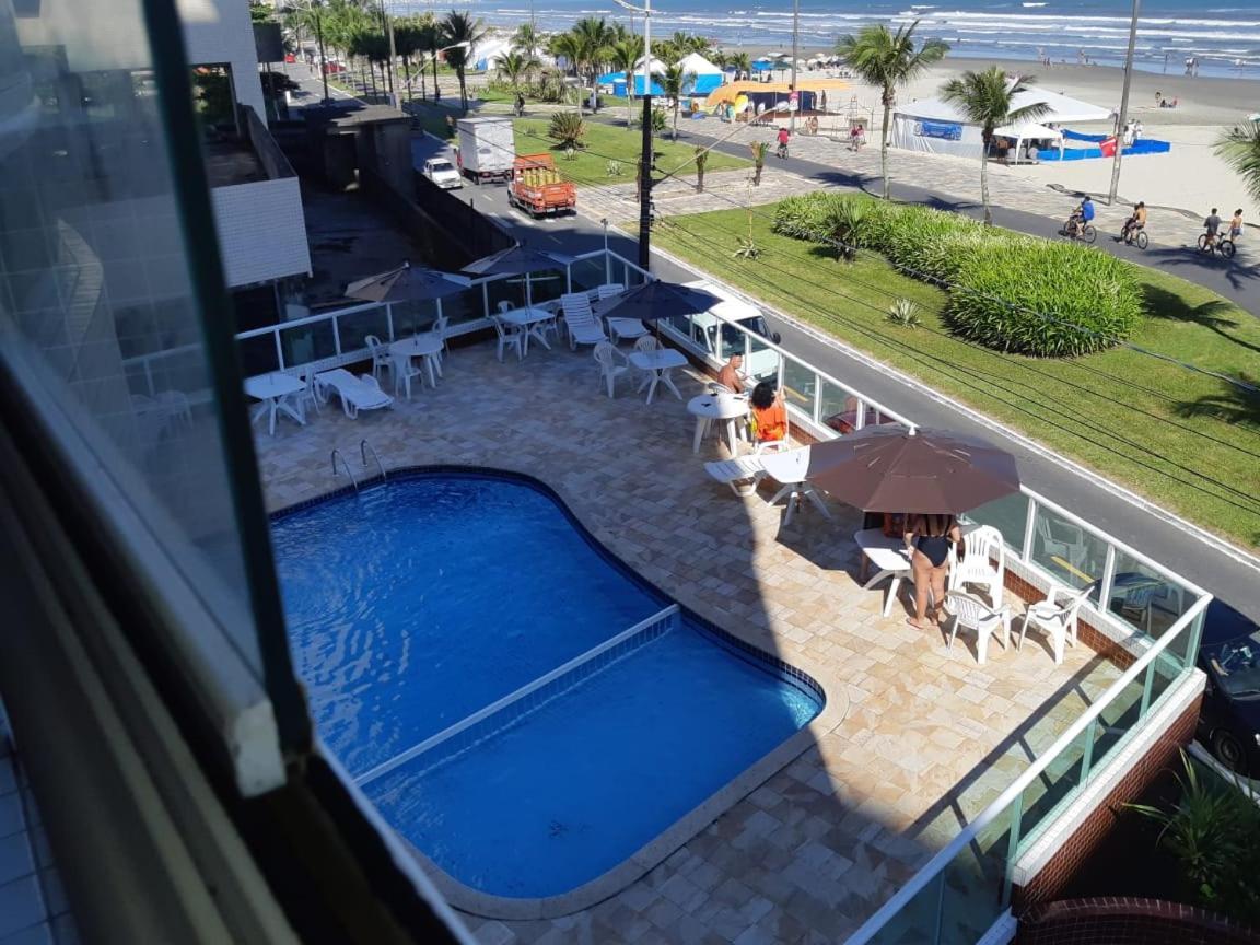 SolemarFrente Mar Piscina Churrasqueira Wifi Garagem Portaria 24Hsアパートメント エクステリア 写真