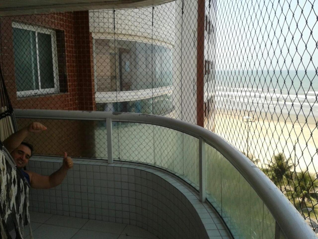 SolemarFrente Mar Piscina Churrasqueira Wifi Garagem Portaria 24Hsアパートメント エクステリア 写真